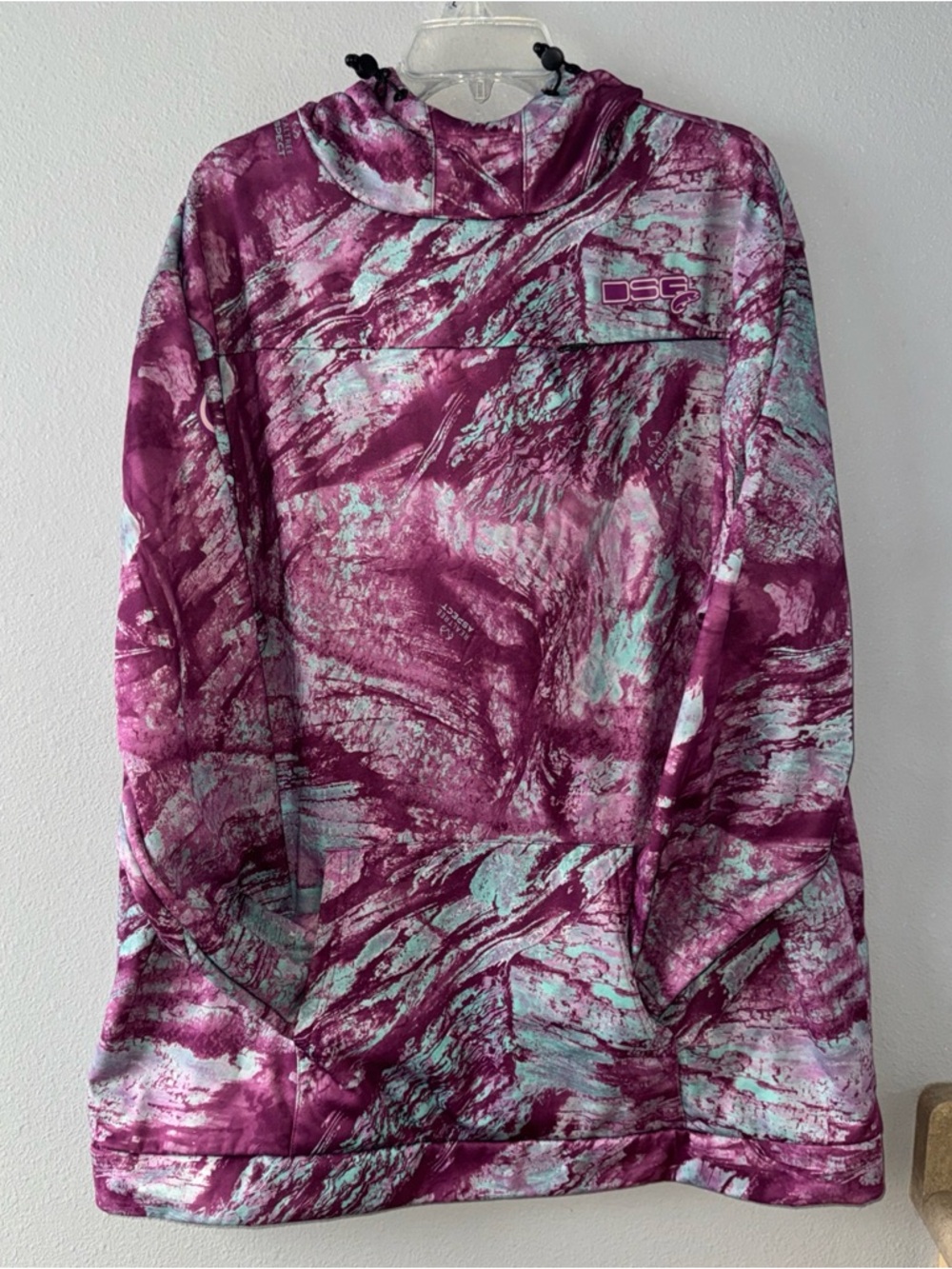 DSG Women's Skylar Technical Hoodie in Ocean Spray Realtree Aspect Camo-SZ 3X